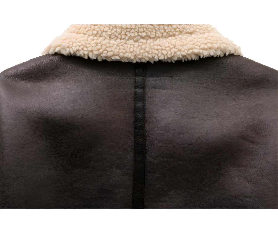 Women’s Faux Shearling Jacket, Vintage Style, Belted Hem, Warm and Cozy