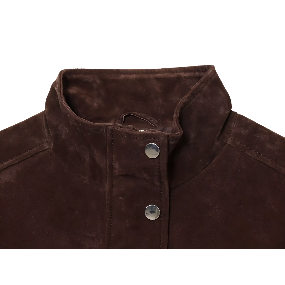 Autumn 2025 Women’s Loose-Fit Jackets with Big Pockets, Warm, Elegant Street-Chic Style