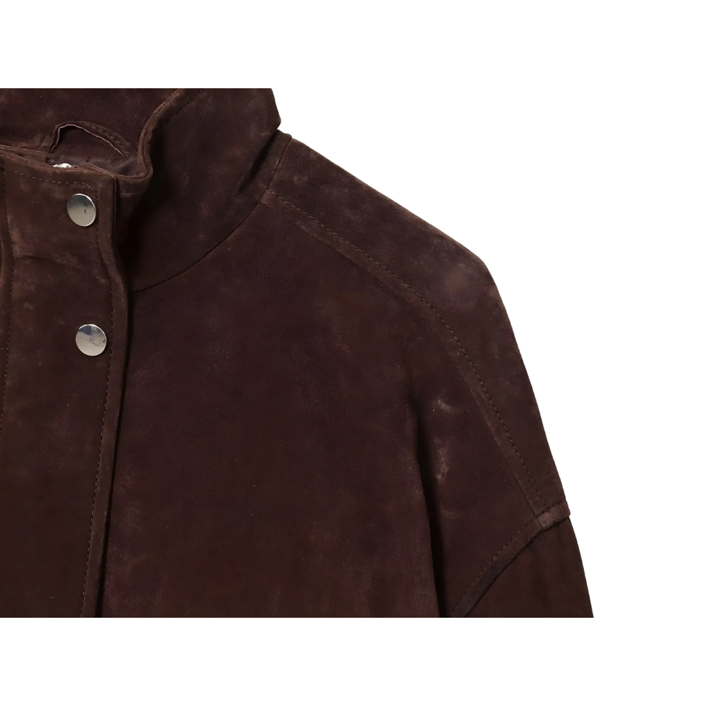 Autumn 2025 Women’s Loose-Fit Jackets with Big Pockets, Warm, Elegant Street-Chic Style