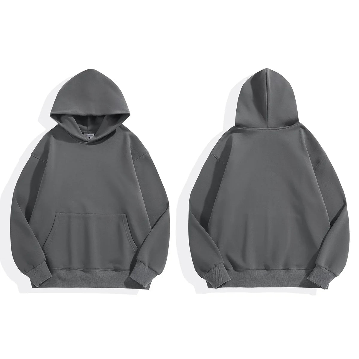 Unisex Heavyweight Cotton Hoodie, 480gsm Fabric, Plush Polar Fleece Lining
