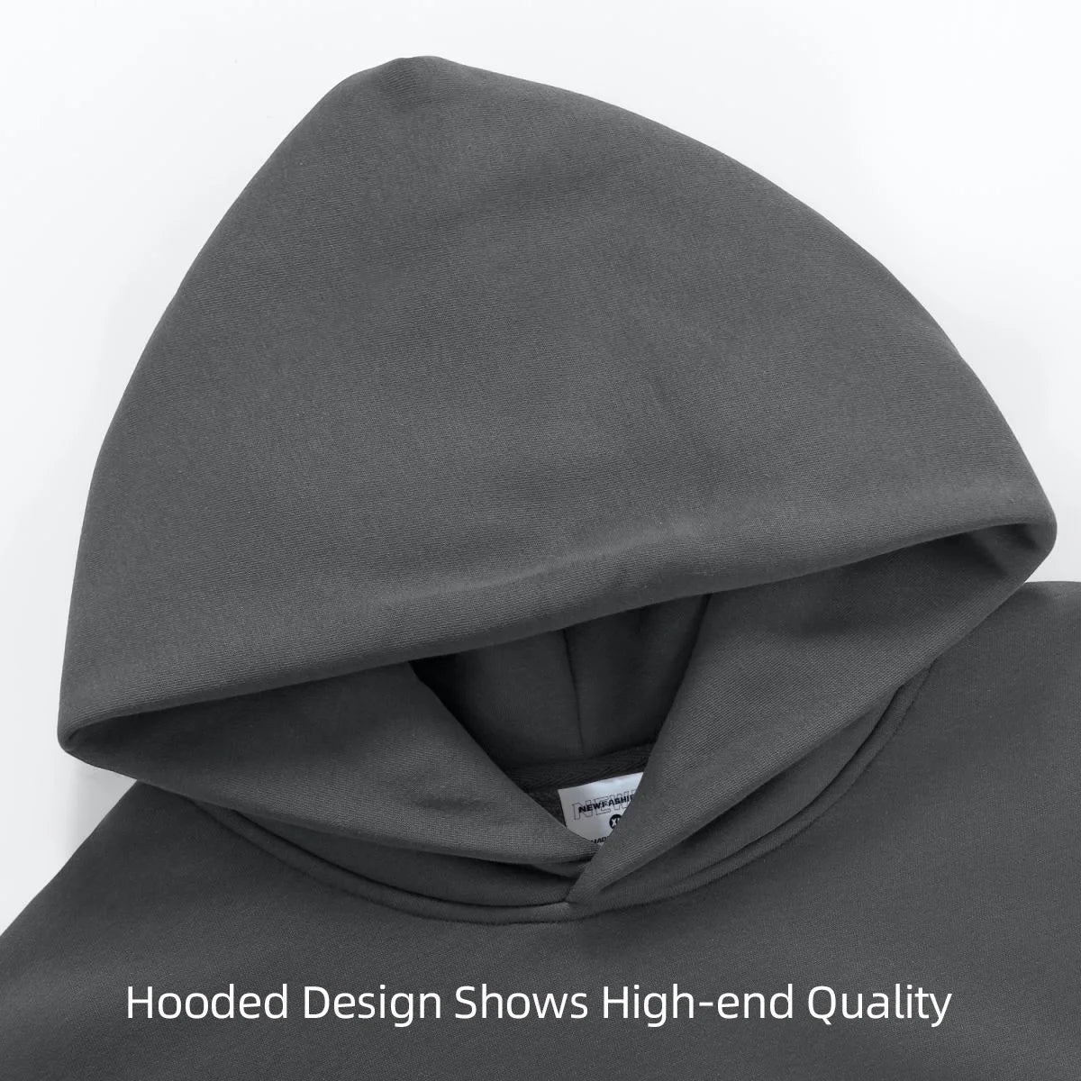 Unisex Heavyweight Cotton Hoodie, 480gsm Fabric, Plush Polar Fleece Lining